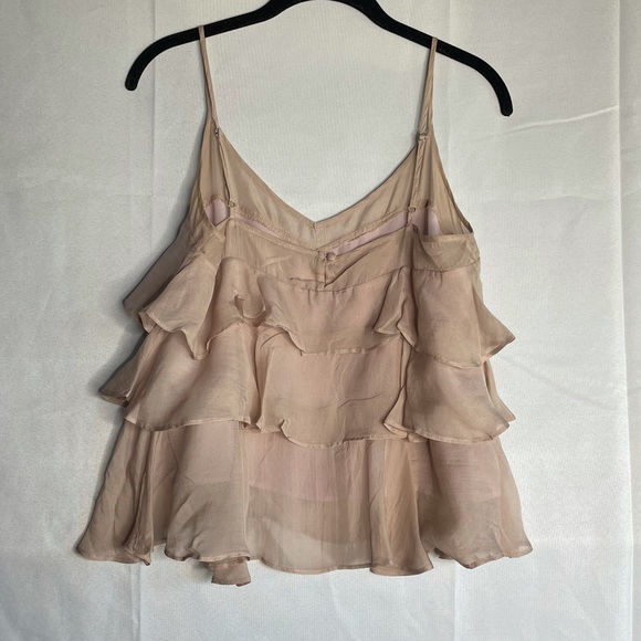 Ruffled Spaghetti Strap Blouse - Picture 13 of 14